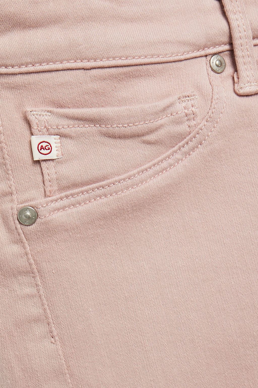 AG JEANS Mid-rise skinny jeans