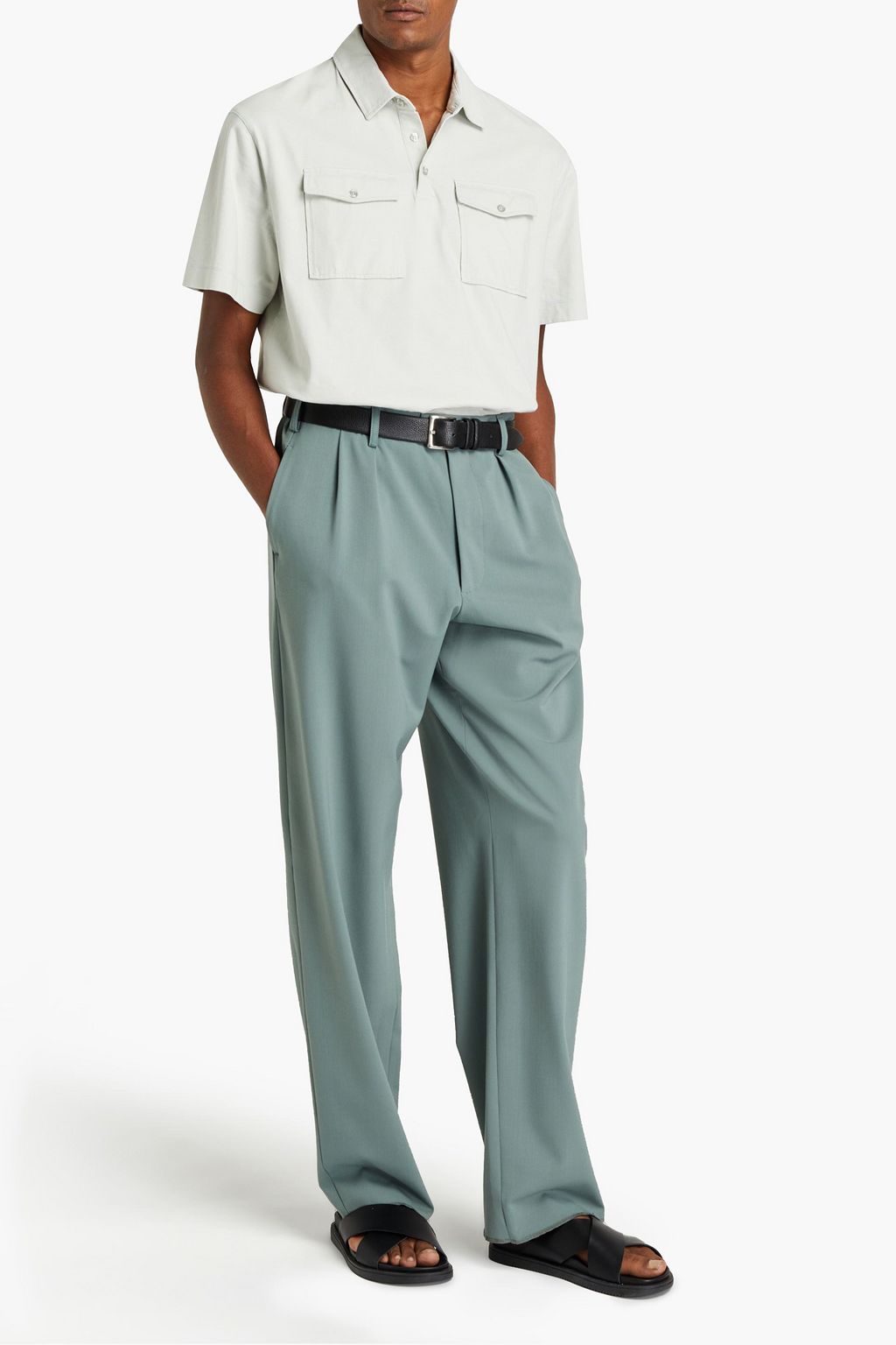 JOSEPH Cotton-jersey polo shirt
