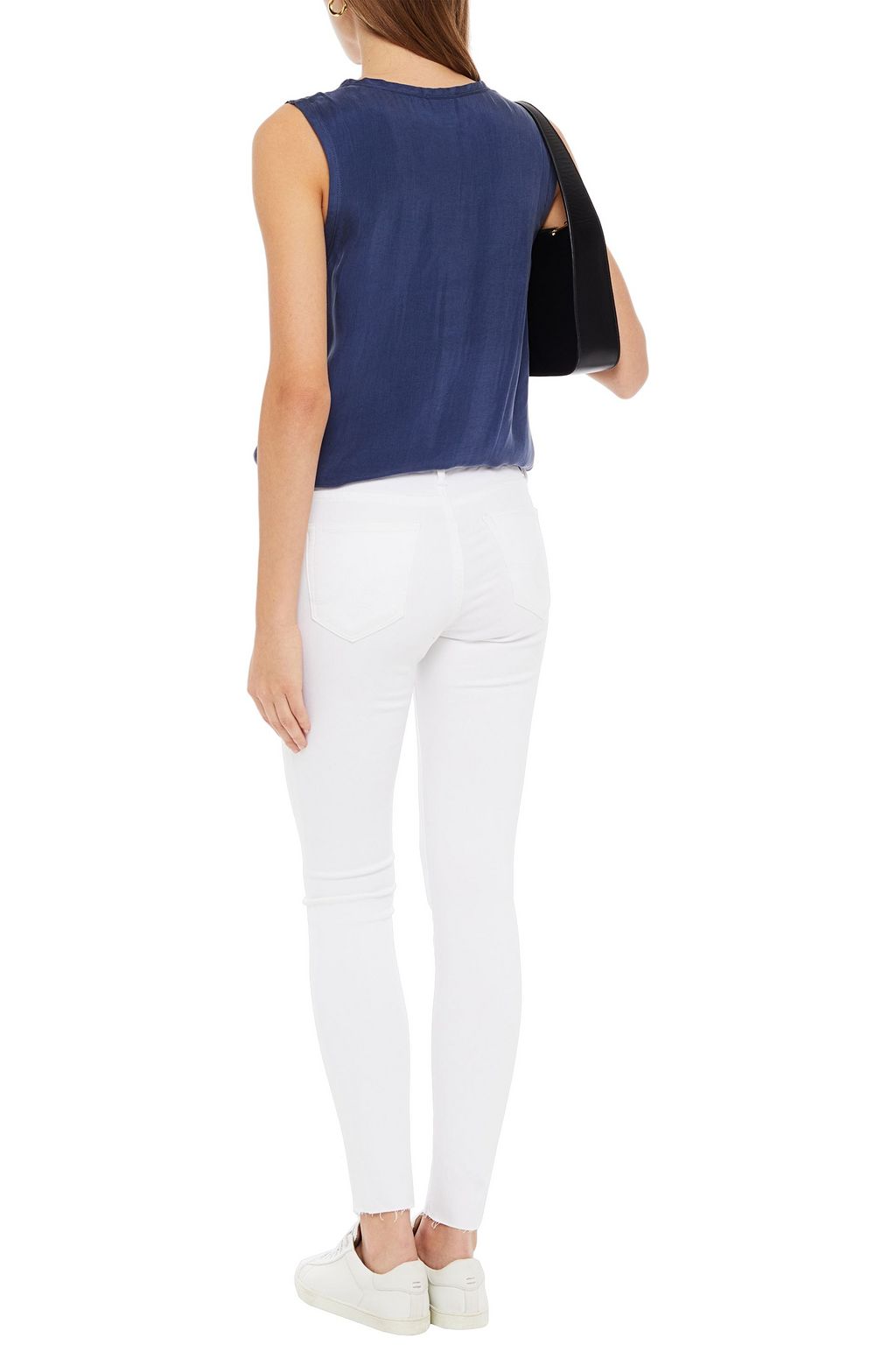 AG JEANS Mid-rise skinny jeans