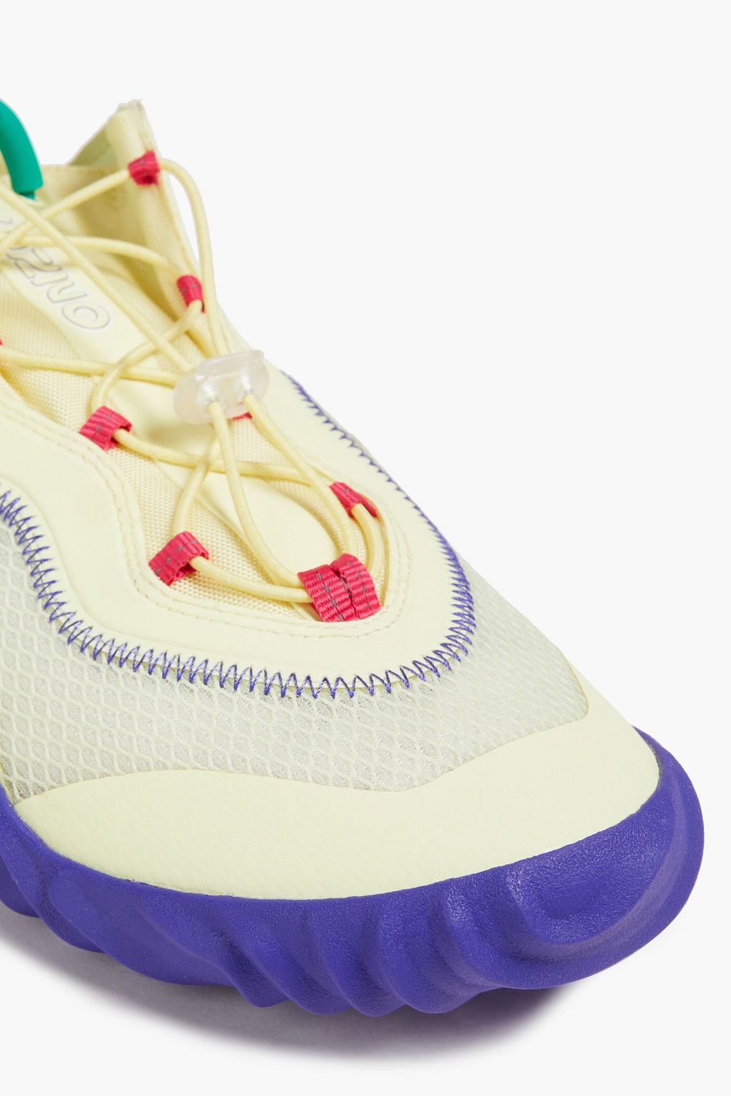 KENZO Embroidered mesh sneakers