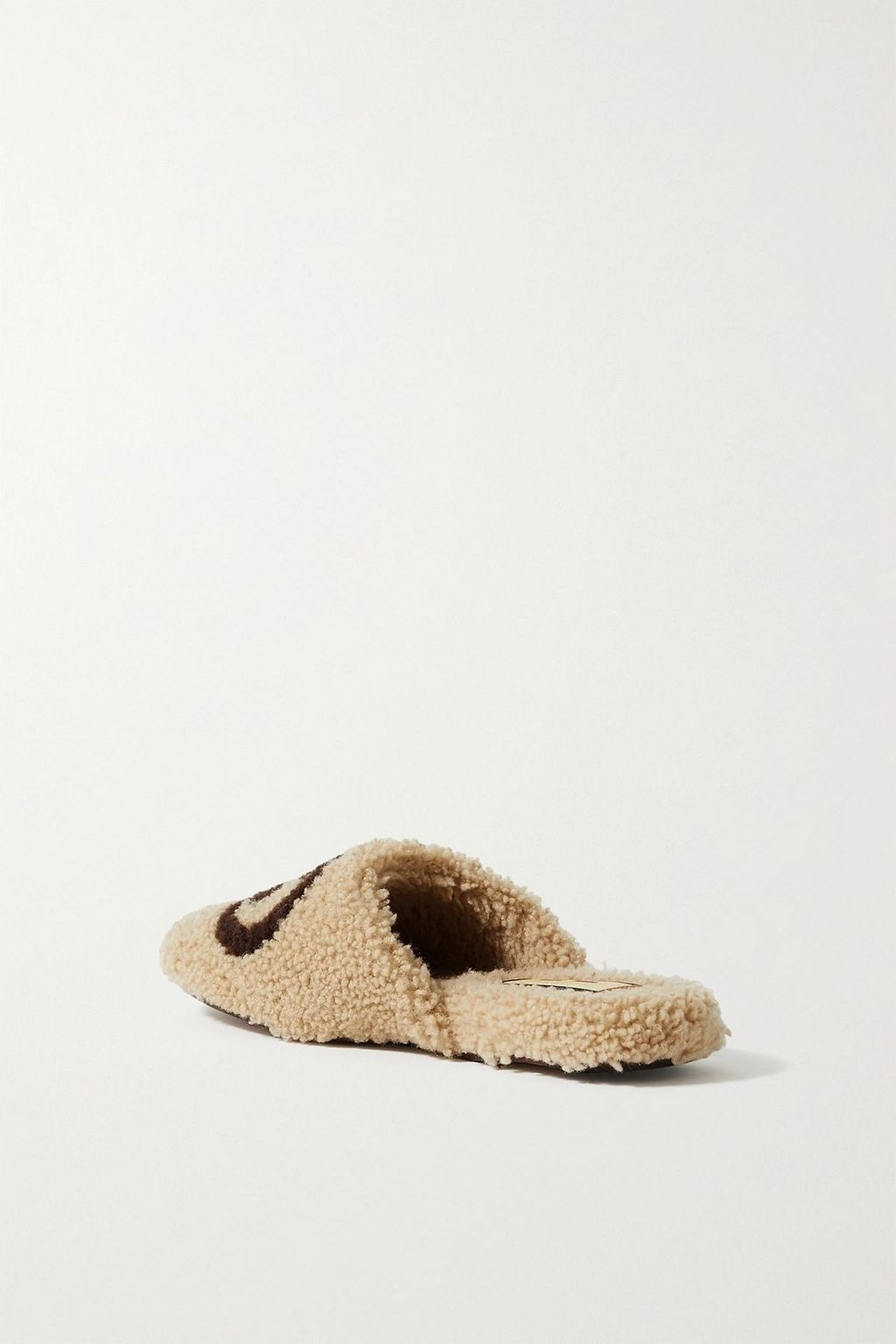 GUCCI Eileen shearling slippers