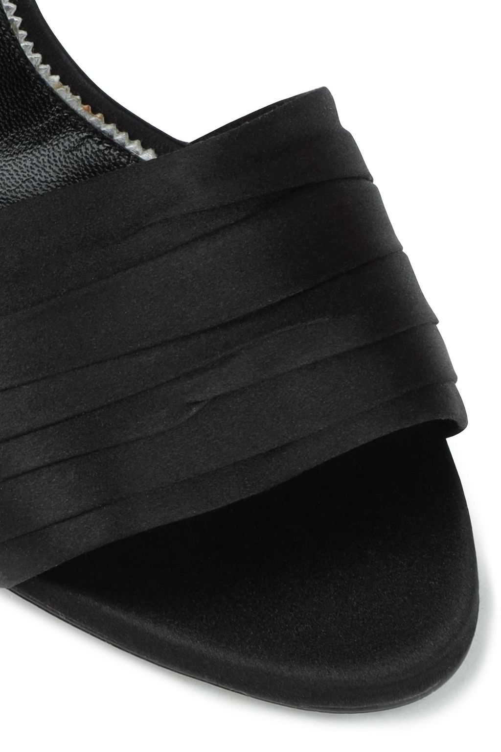 TOM FORD Pleated satin sandals