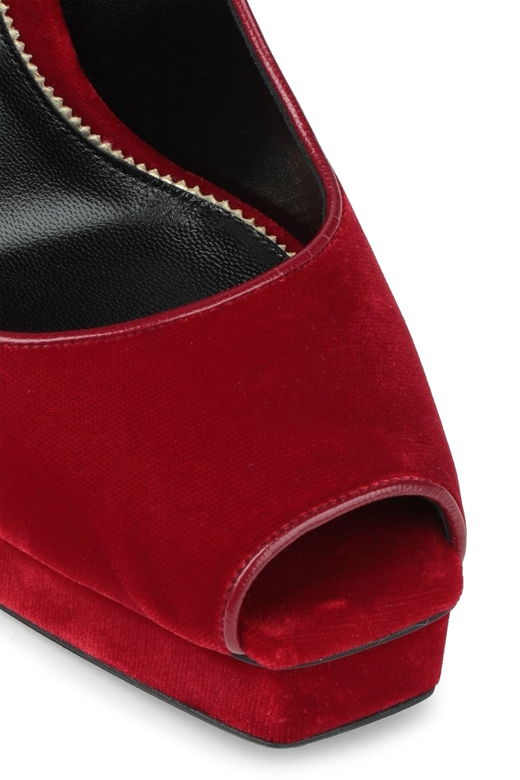 TOM FORD Velvet platform pumps