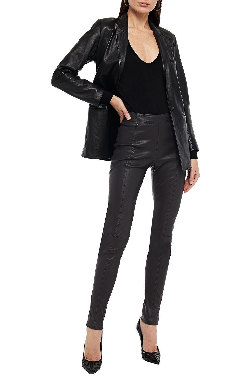 TOM FORD Leather skinny pants