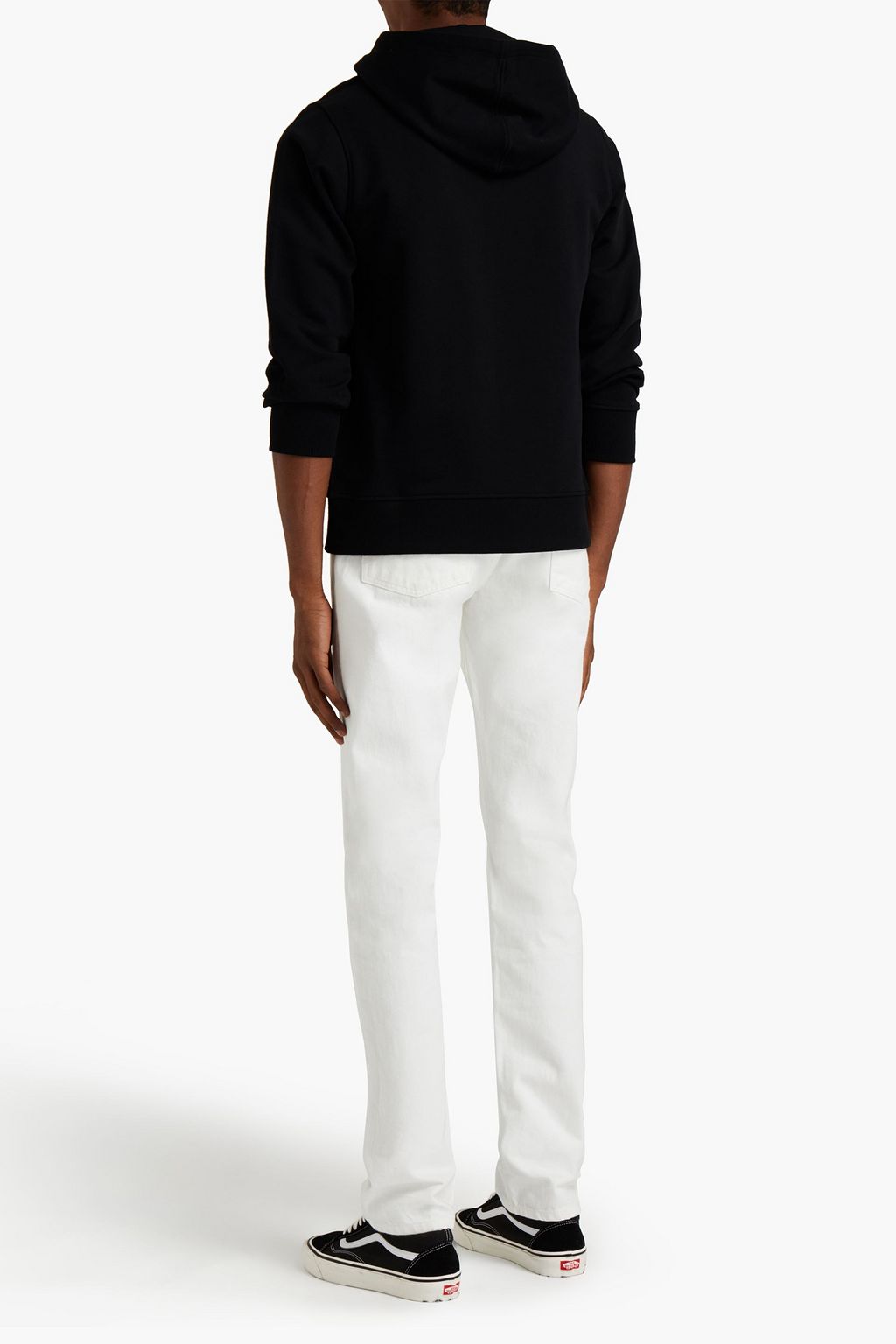 KENZO Printed French cotton-terry hoodie