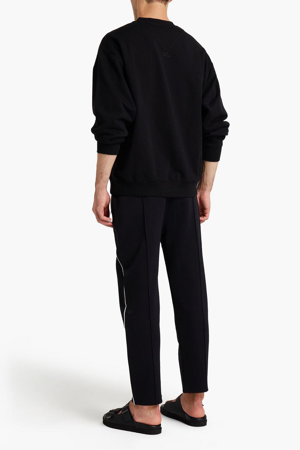 KENZO Printed French cotton-terry sweatshirt