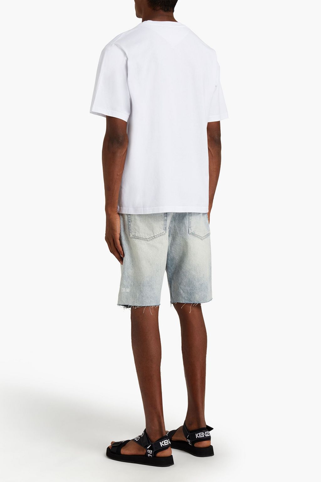 KENZO Printed cotton-jersey T-shirt