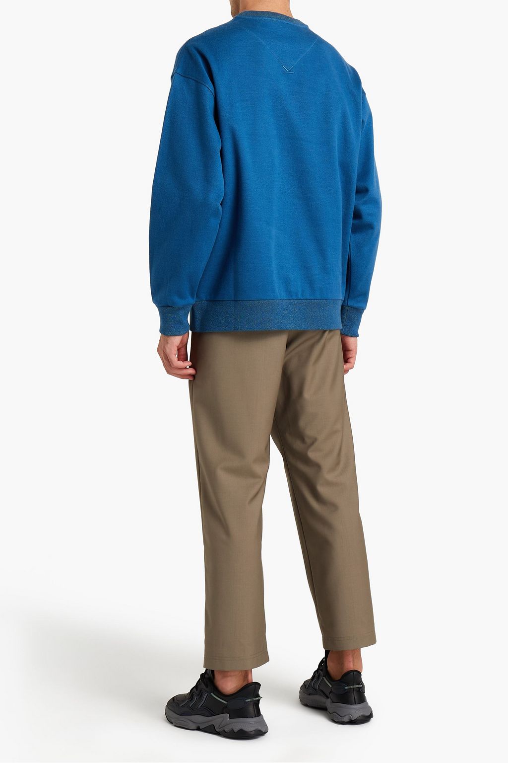 KENZO Jacquard-knit cotton sweatshirt