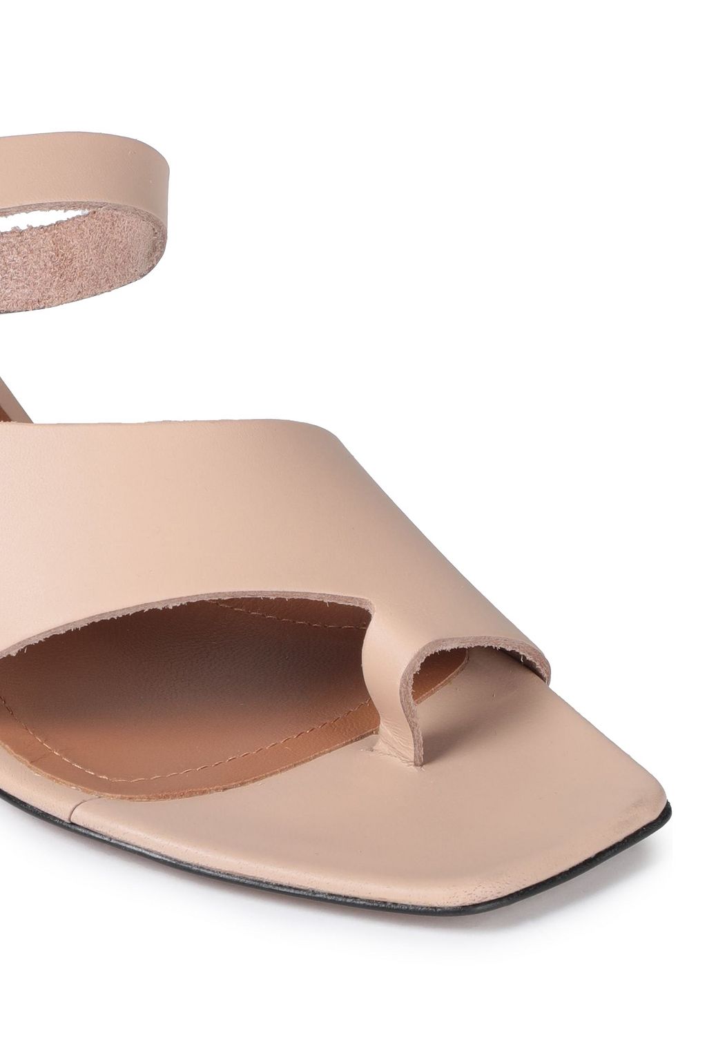 ATP ATELIER Cutout leather mules