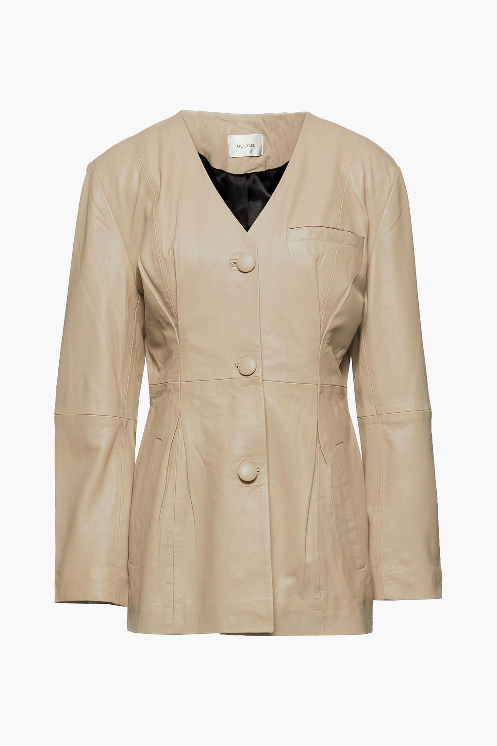 gestuz leather jacket