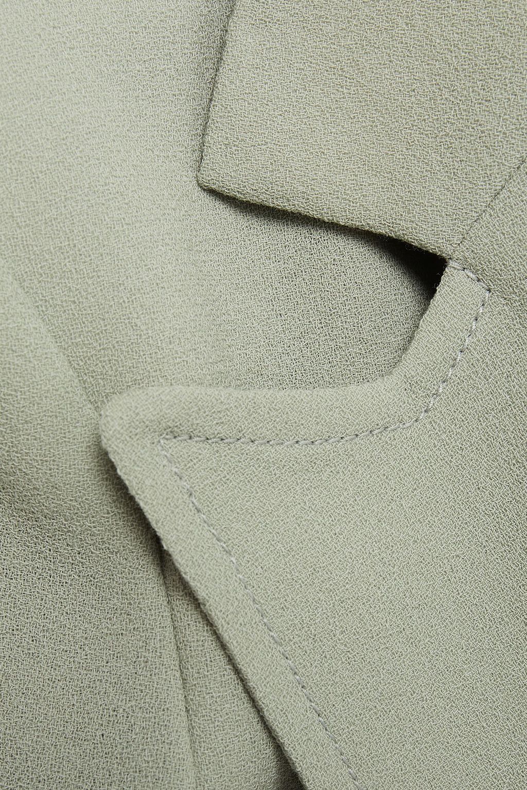 ROLAND MOURET Gilroy double-breasted wool-crepe blazer