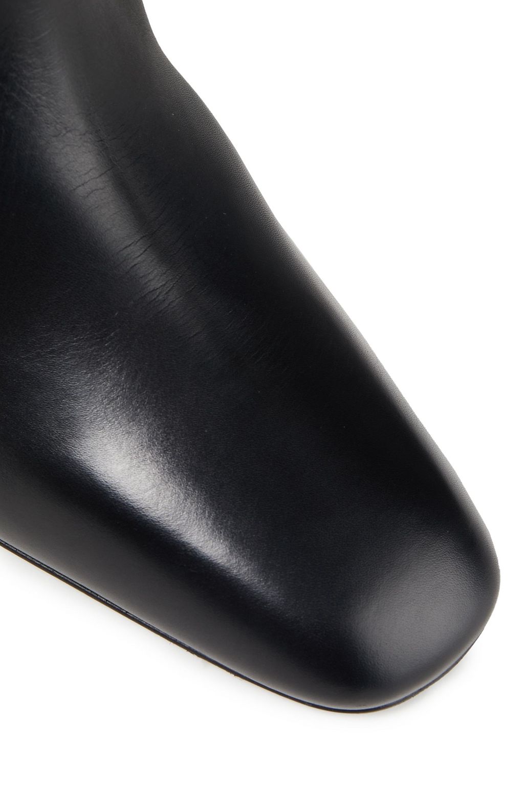 TOM FORD Zip-detailed leather ankle boots