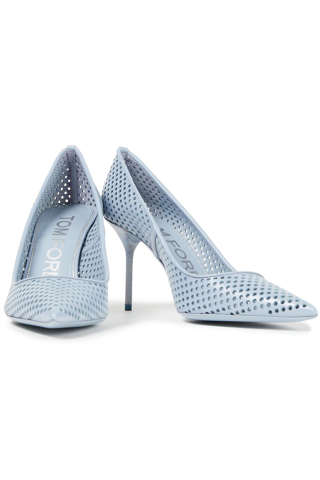 TOM FORD Perforated leather pumps