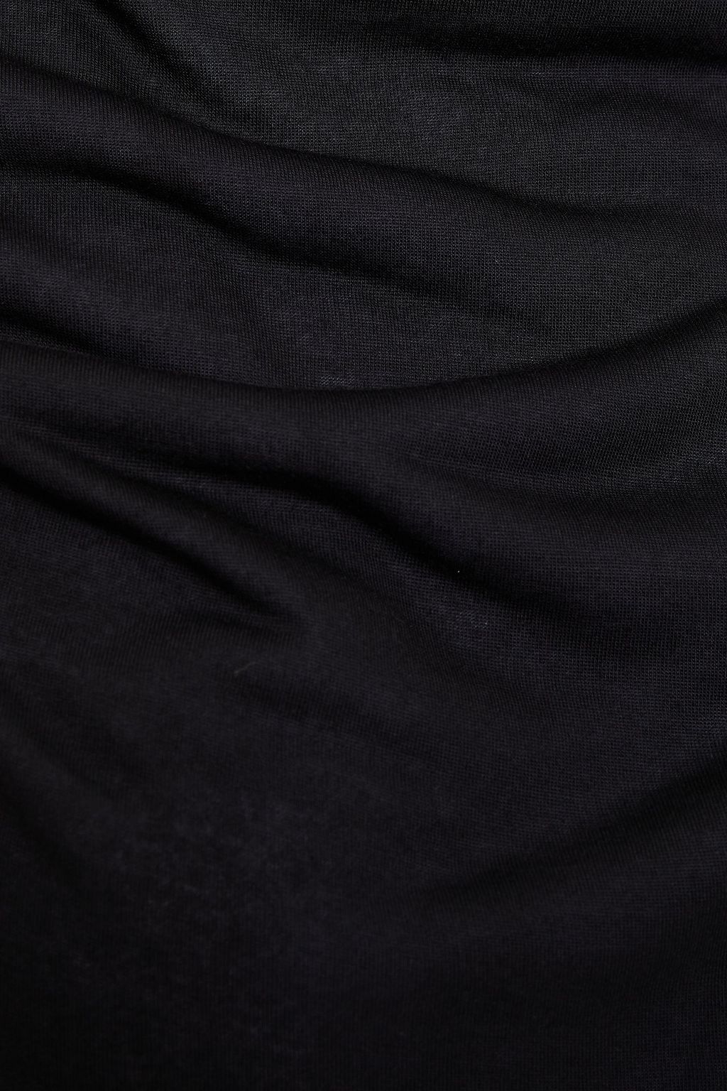 THE HOURS Draped modal-blend jersey tank