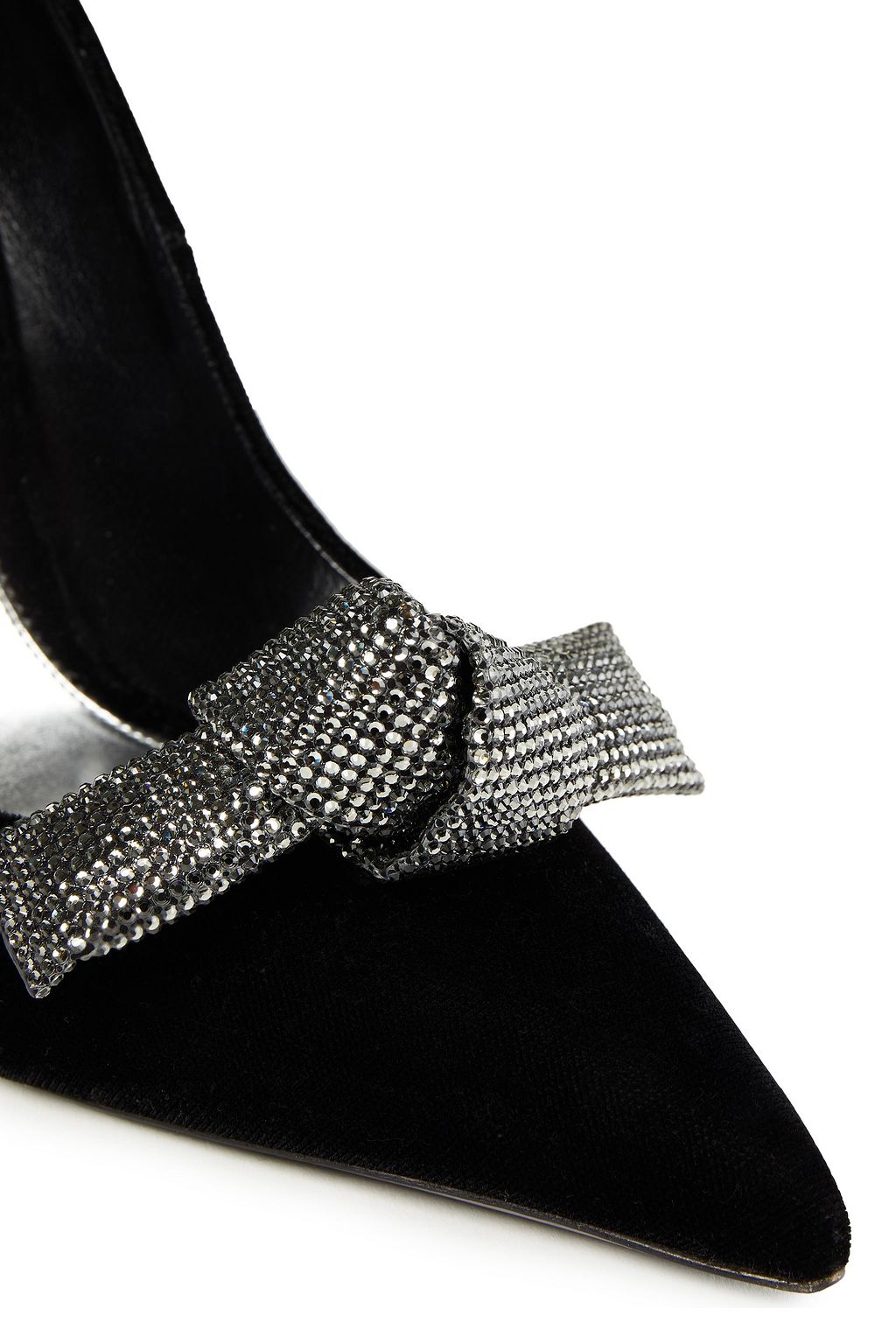 TOM FORD Embellished velvet pumps