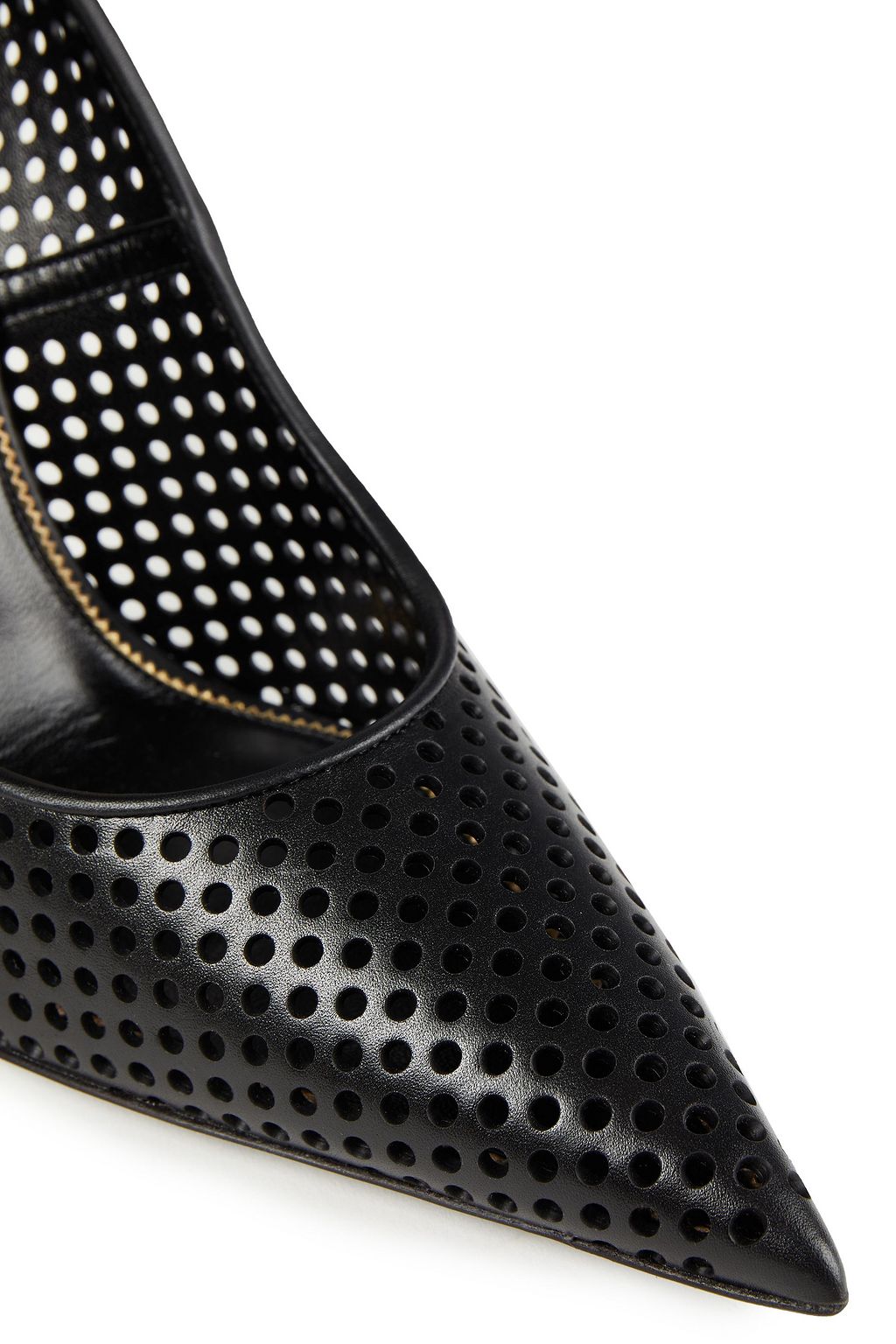 TOM FORD Perforated leather pumps