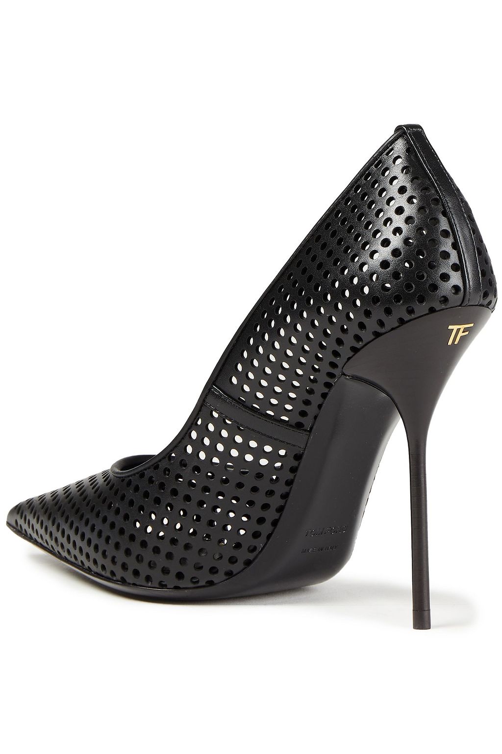 TOM FORD Perforated leather pumps