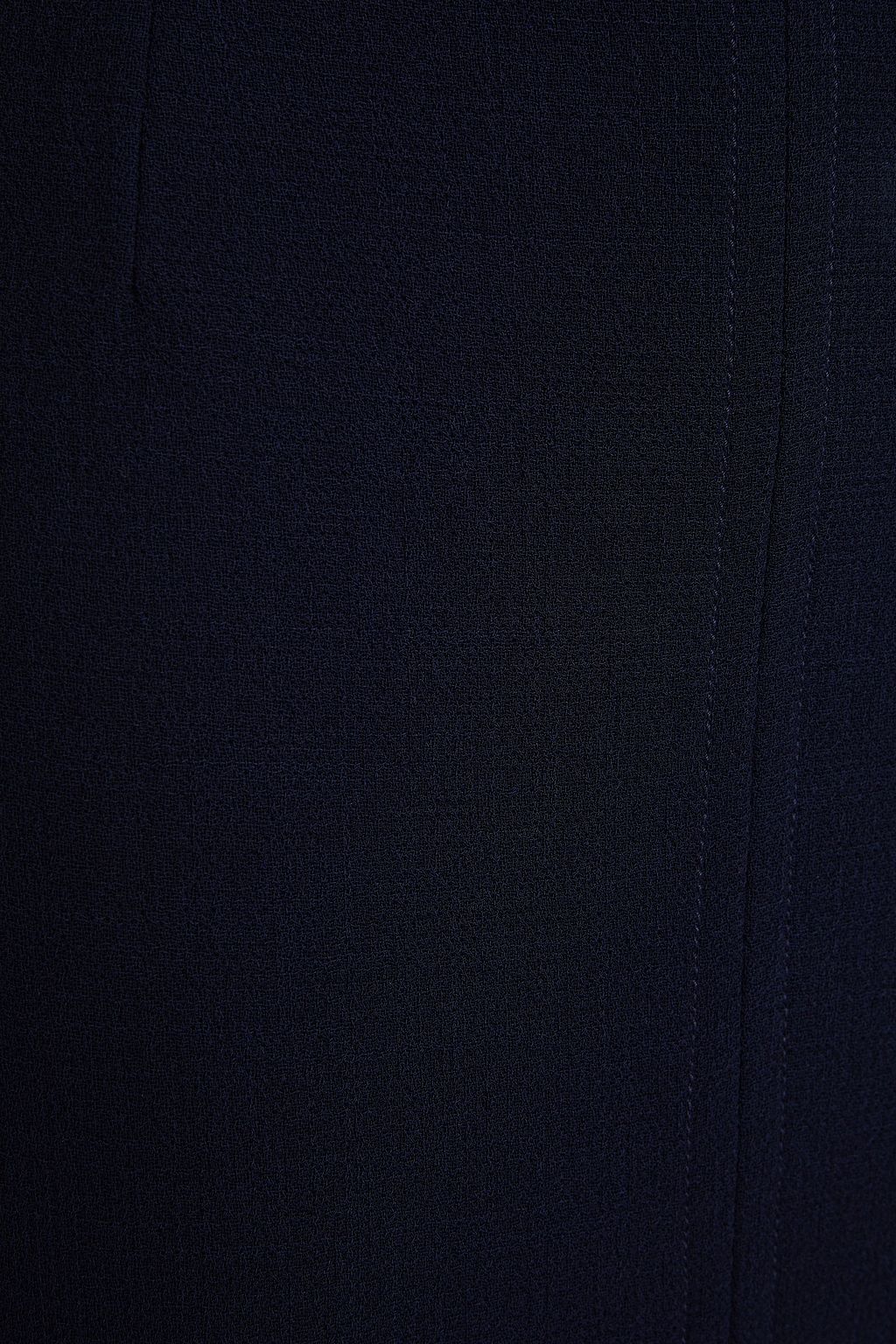 ROLAND MOURET Moka wool-crepe midi pencil skirt