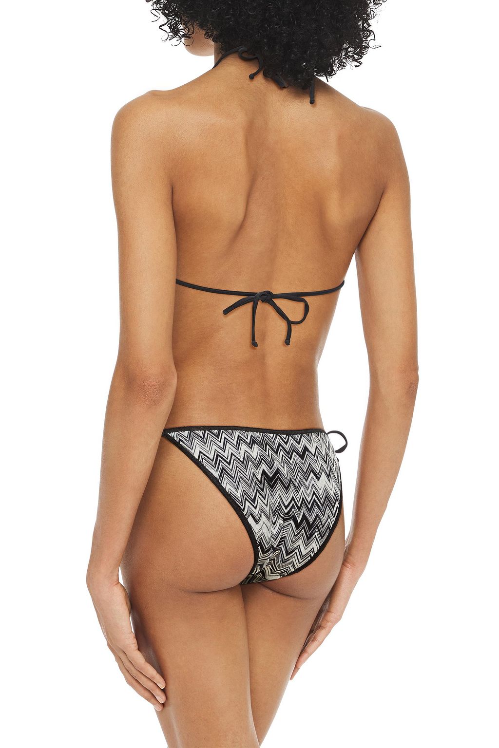 MISSONI MARE Crochet-knit triangle bikini
