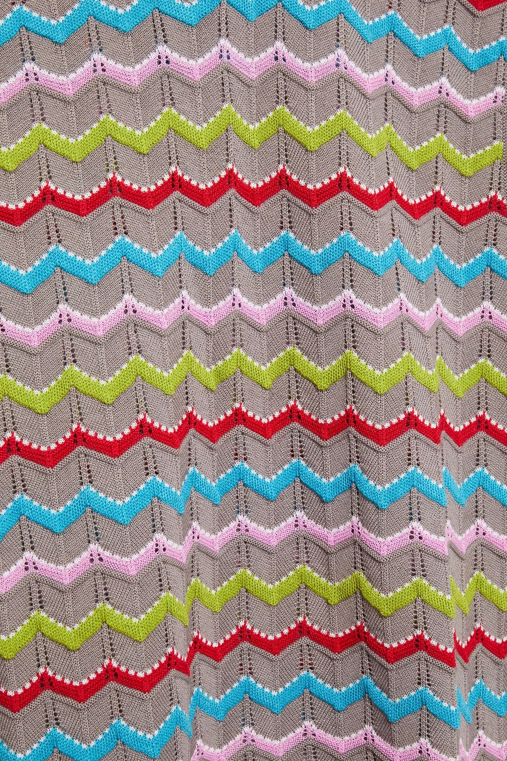 M MISSONI Crochet-knit wool-blend top