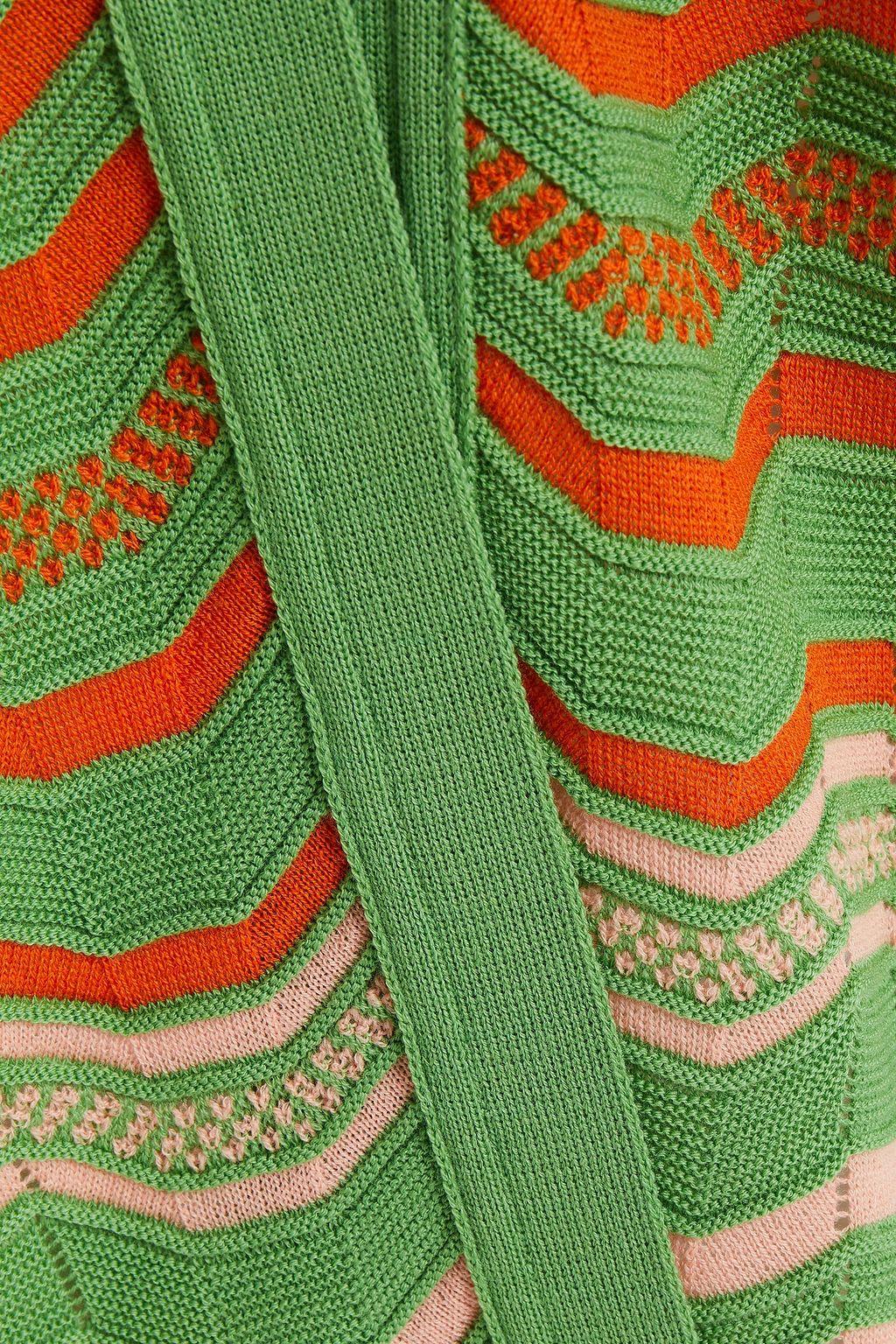 M MISSONI Crochet-knit wool cardigan