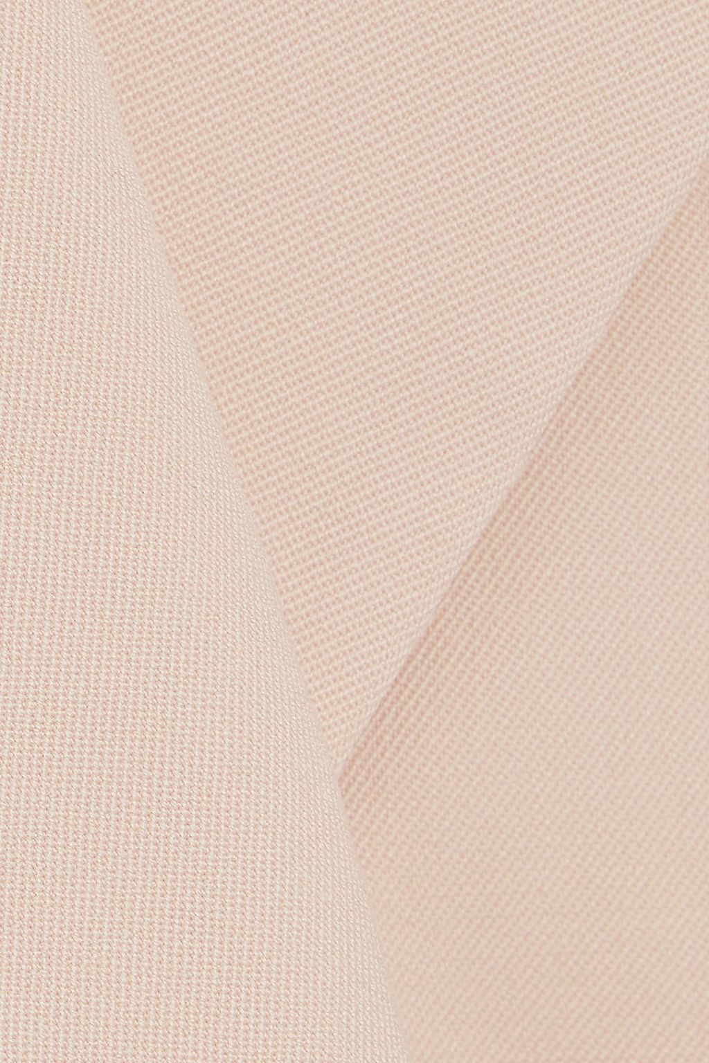 OSCAR DE LA RENTA Double-breasted wool-blend twill blazer
