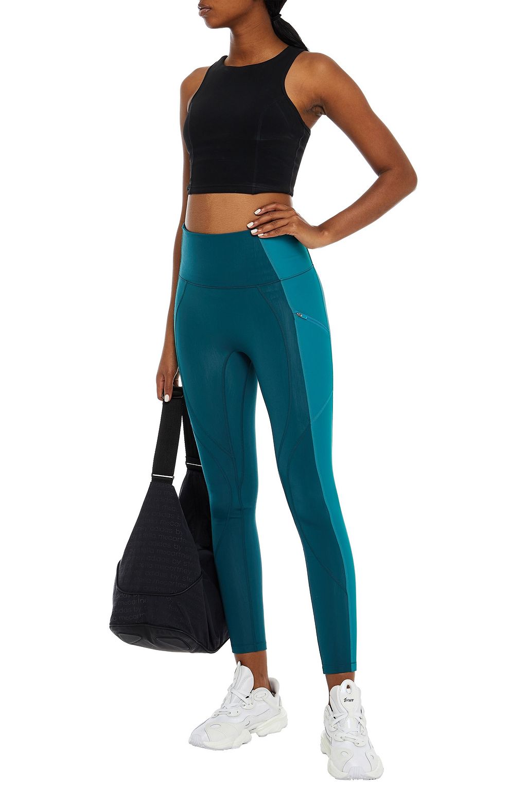 ALL ACCESS Polar Fleece Headliner two-tone stretch leggings