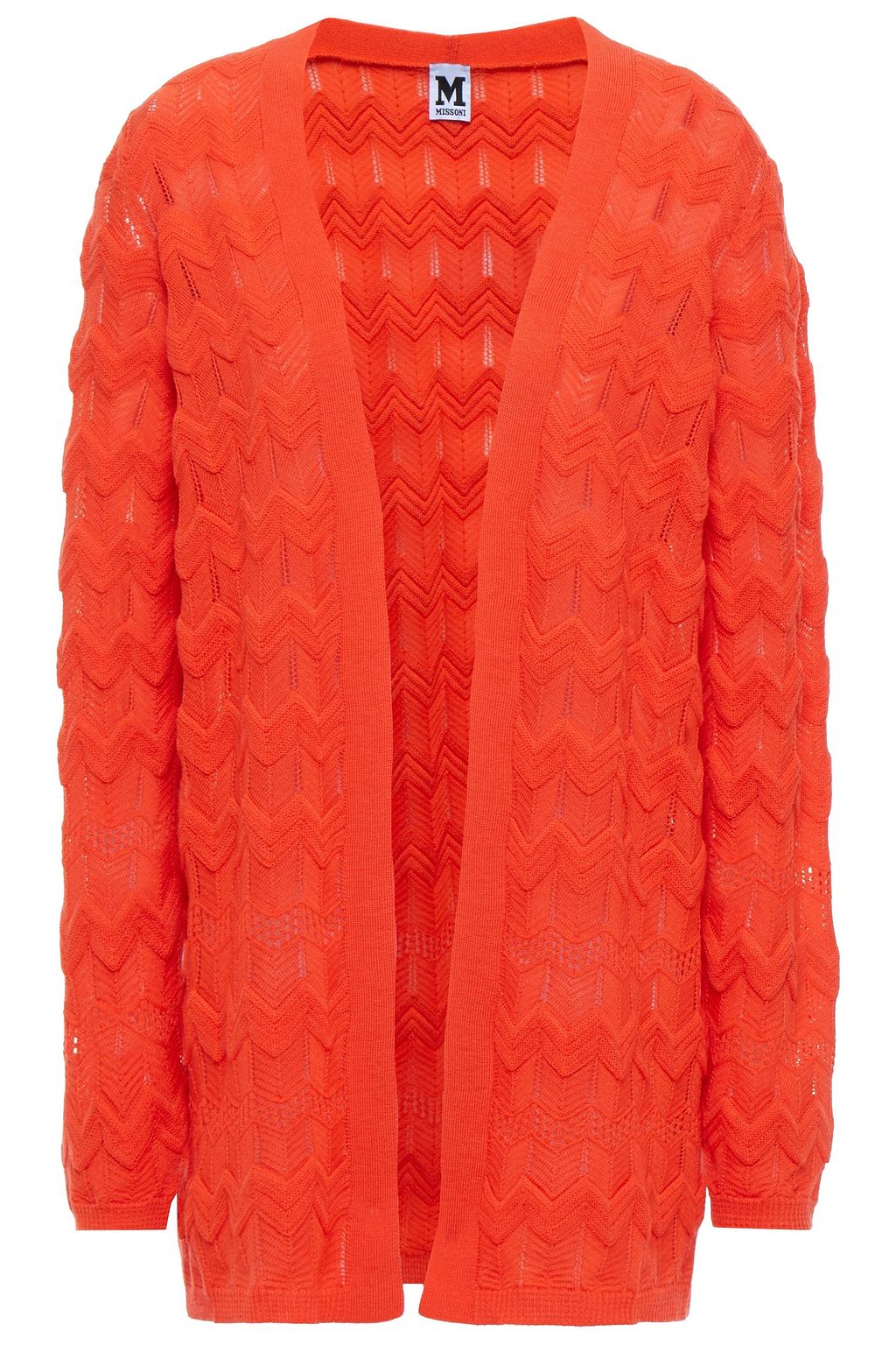 M MISSONI Crochet-knit wool cardigan THE OUTNET