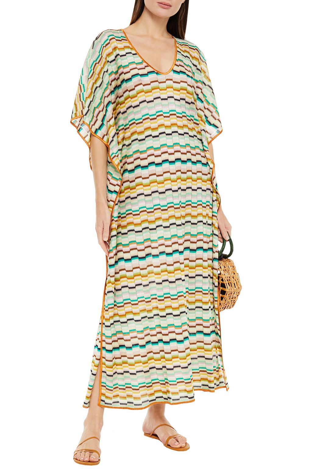 MISSONI MARE Mare crochet-knit kaftan