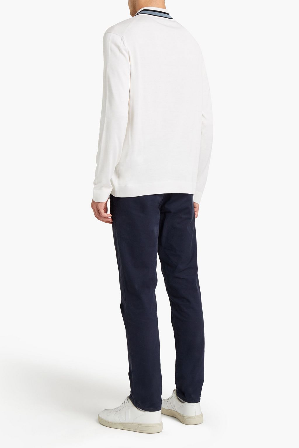 DUNHILL Poloshirt aus Seide