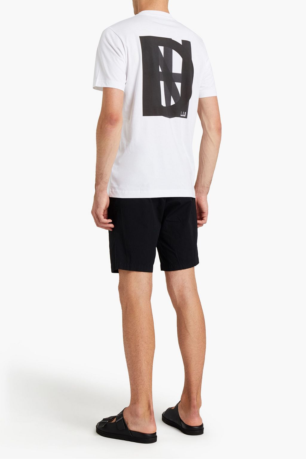 DUNHILL T-Shirt aus Baumwoll-Jersey mit Print