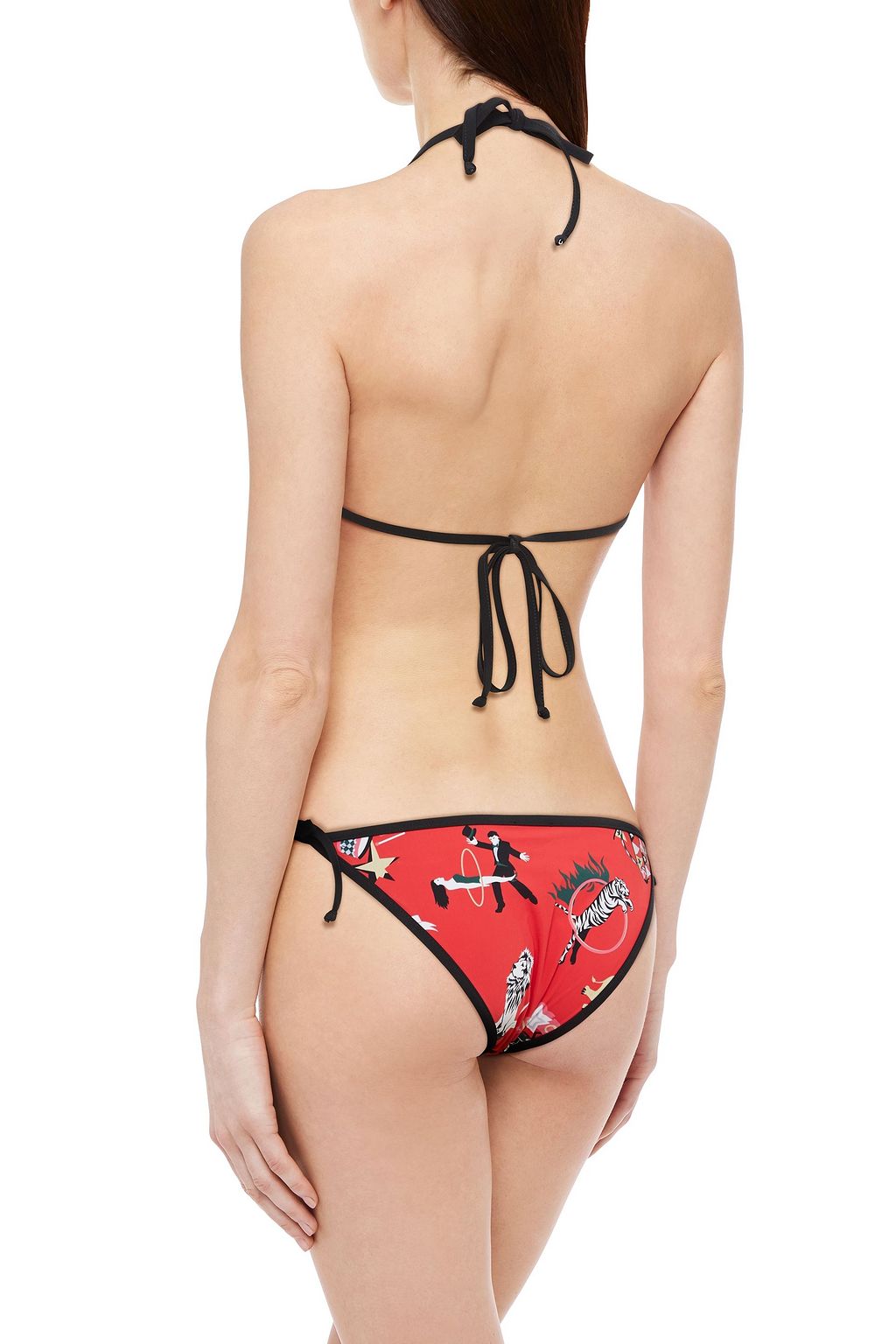 M MISSONI Printed halterneck triangle bikini
