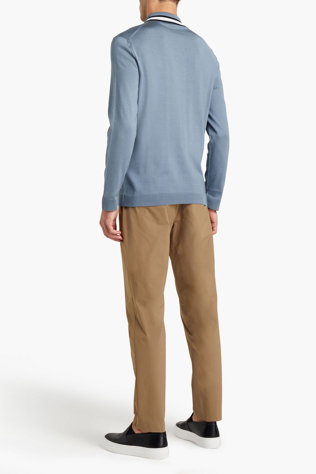 DUNHILL Silk polo shirt