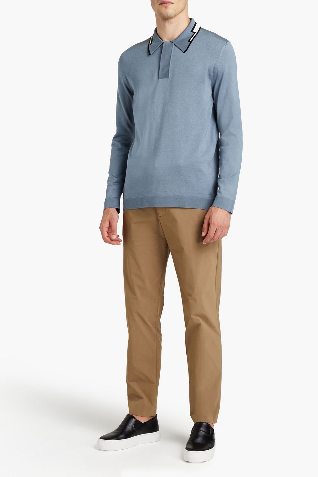 DUNHILL Silk polo shirt