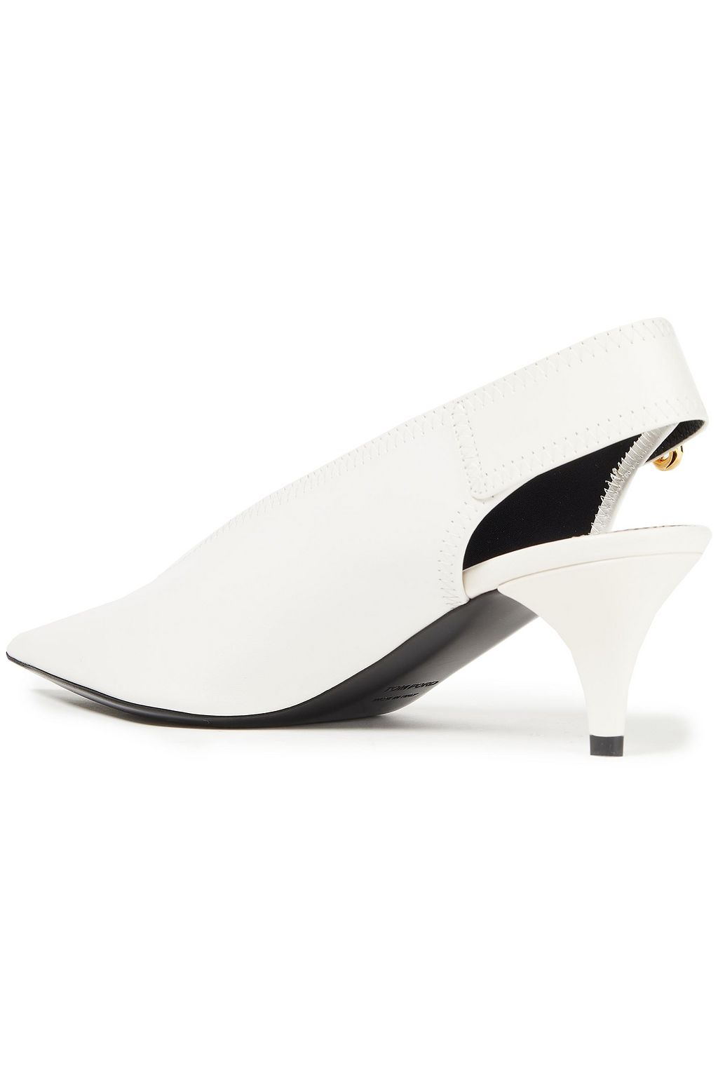 TOM FORD Leather slingback pumps