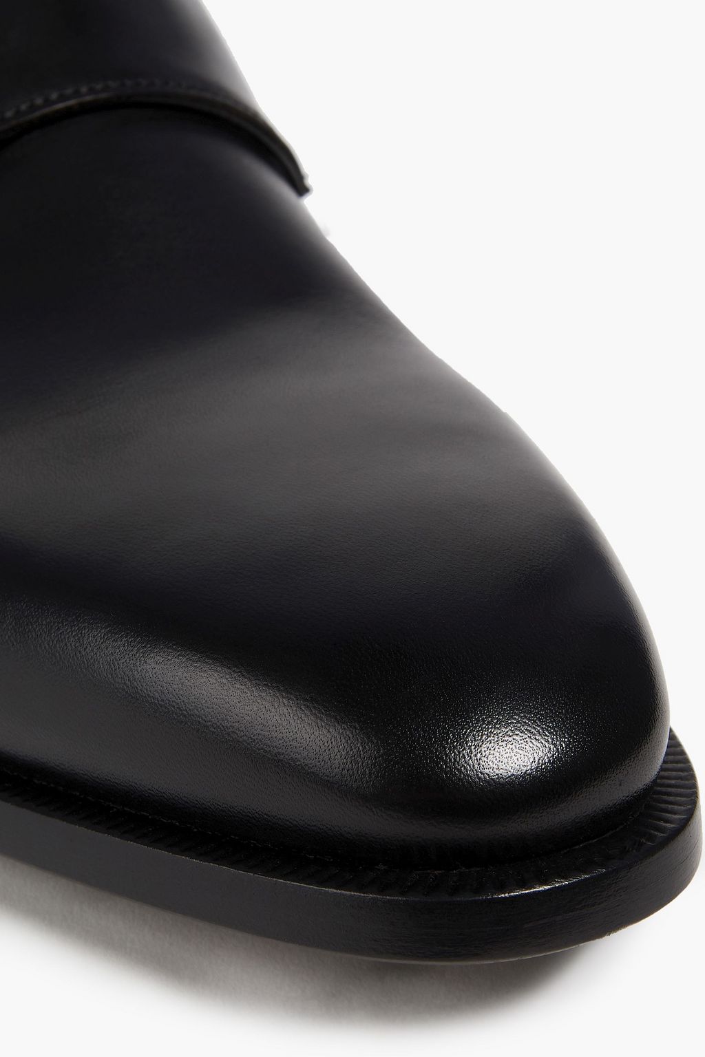 DUNHILL Monkstraps aus gebürstetem Leder