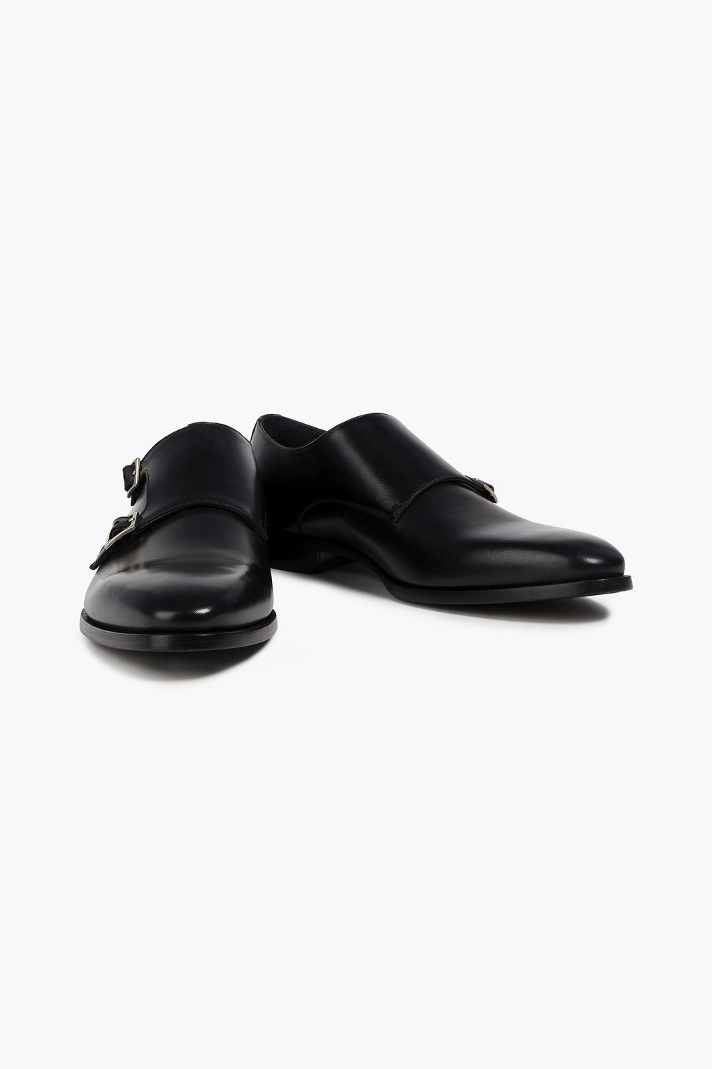 DUNHILL Monkstraps aus gebürstetem Leder