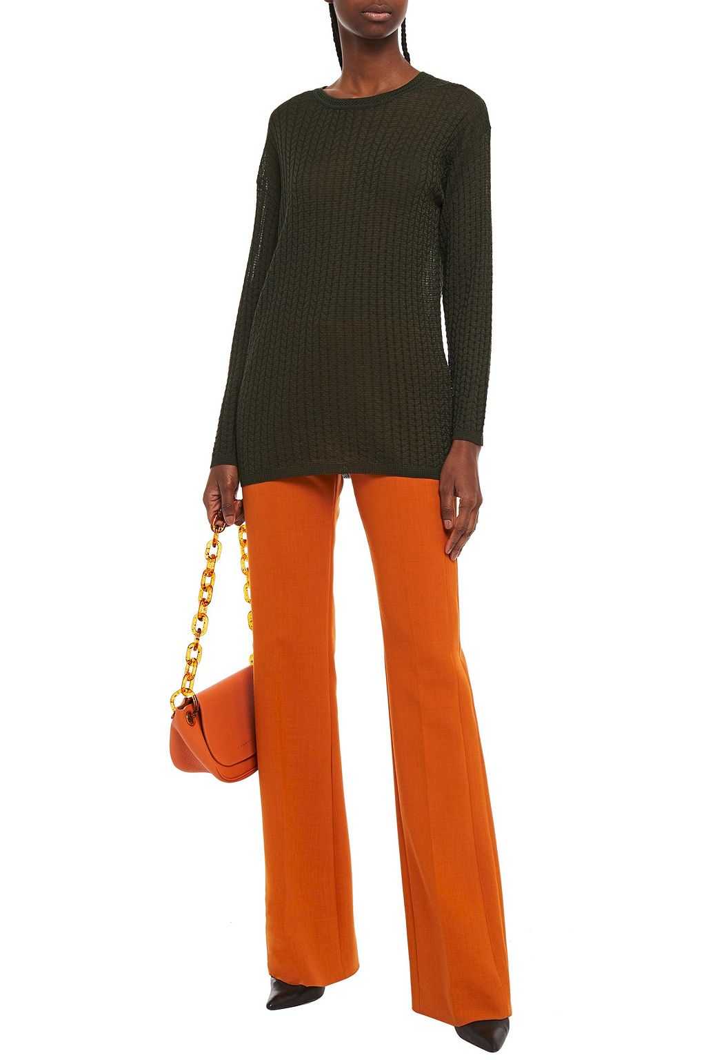 M MISSONI Ribbed wool-blend sweater