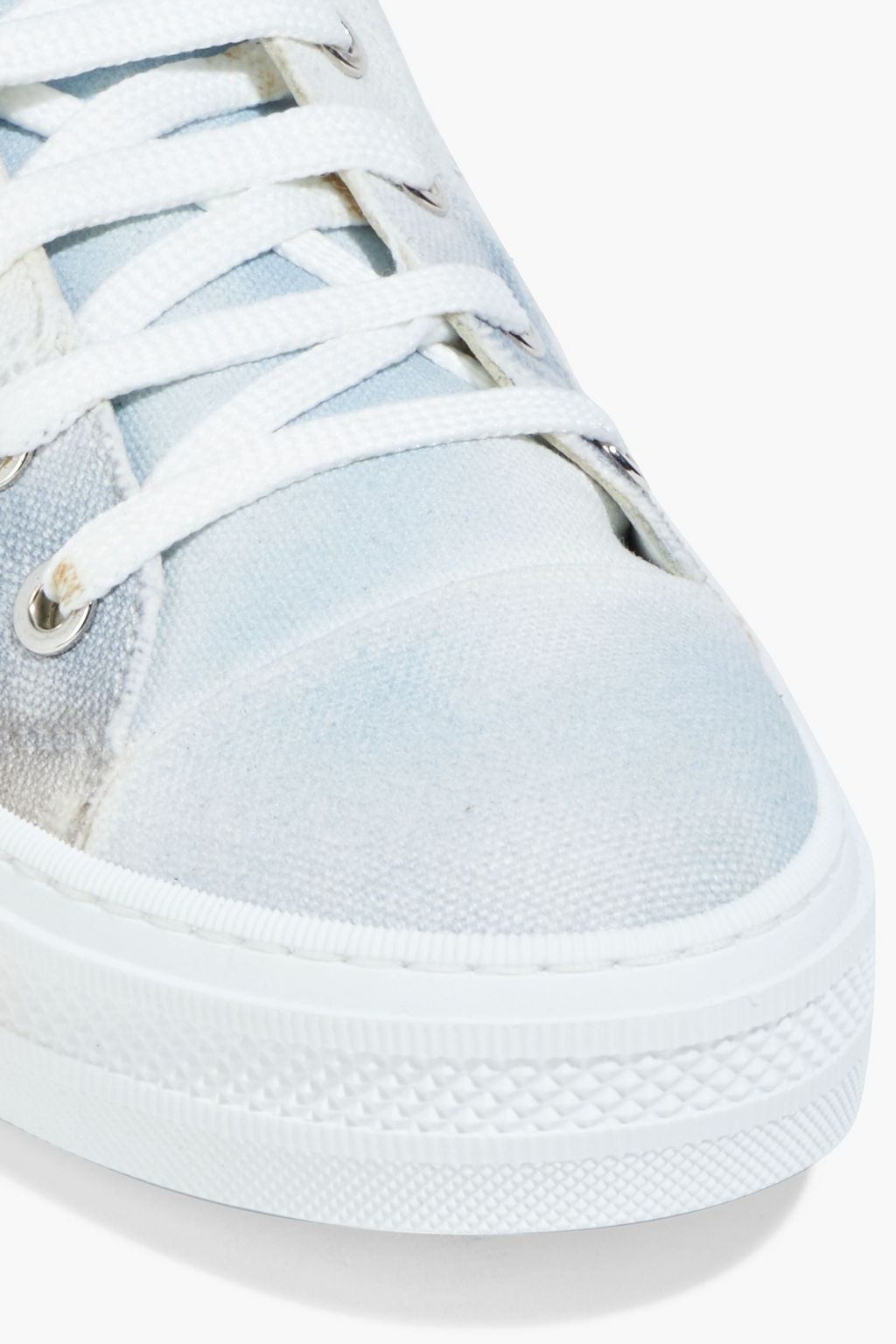 AMIRI Printed canvas high-top sneakers