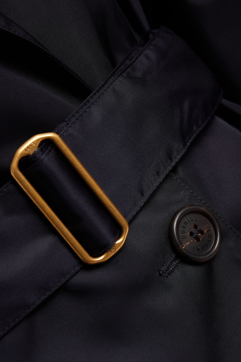 DUNHILL Gabardine trench coat