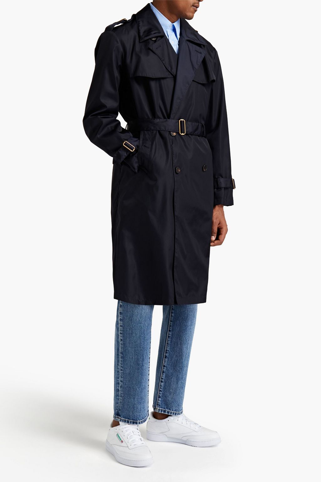 DUNHILL Gabardine trench coat