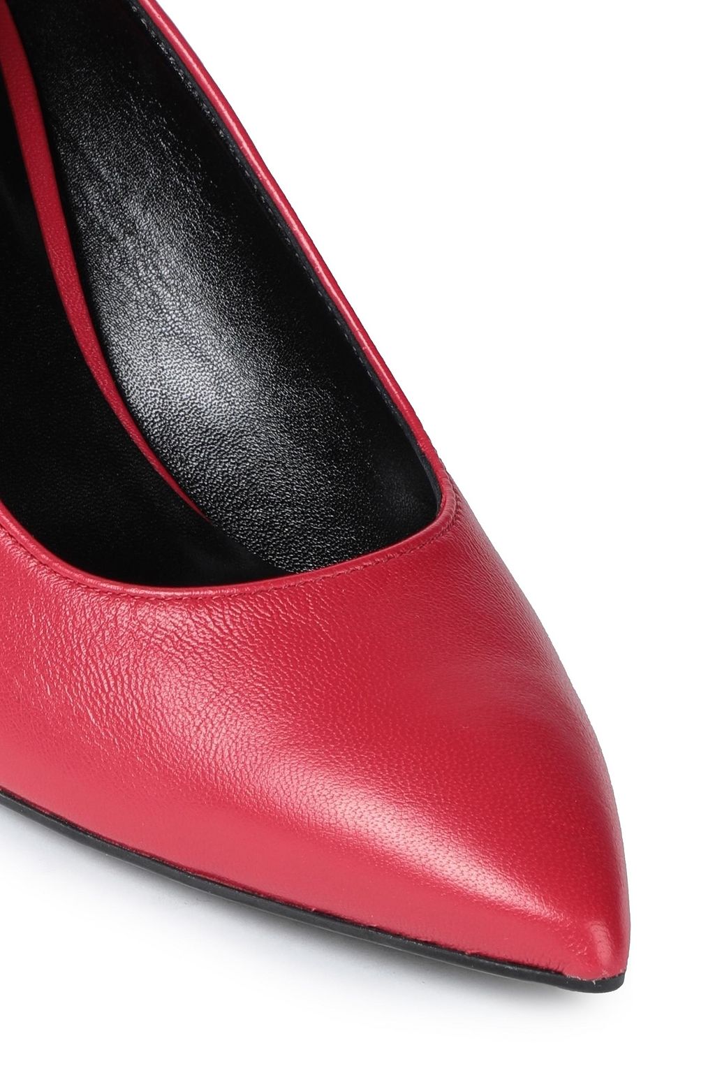 LOVE MOSCHINO Studded leather pumps