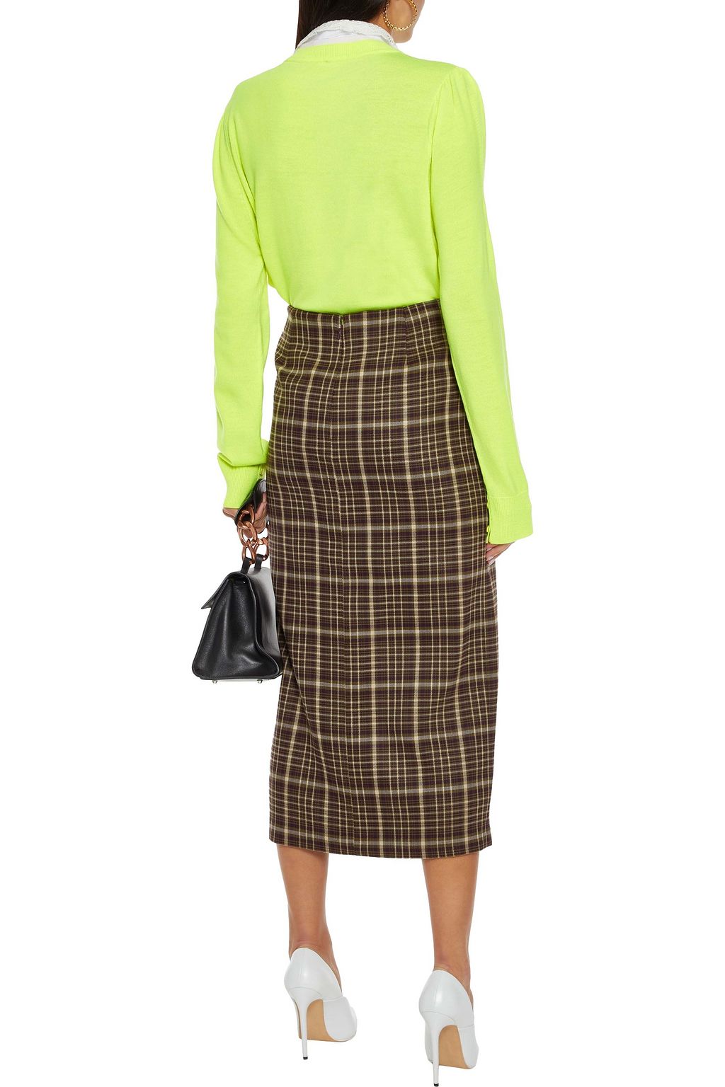 ADAM LIPPES Twill pencil skirt