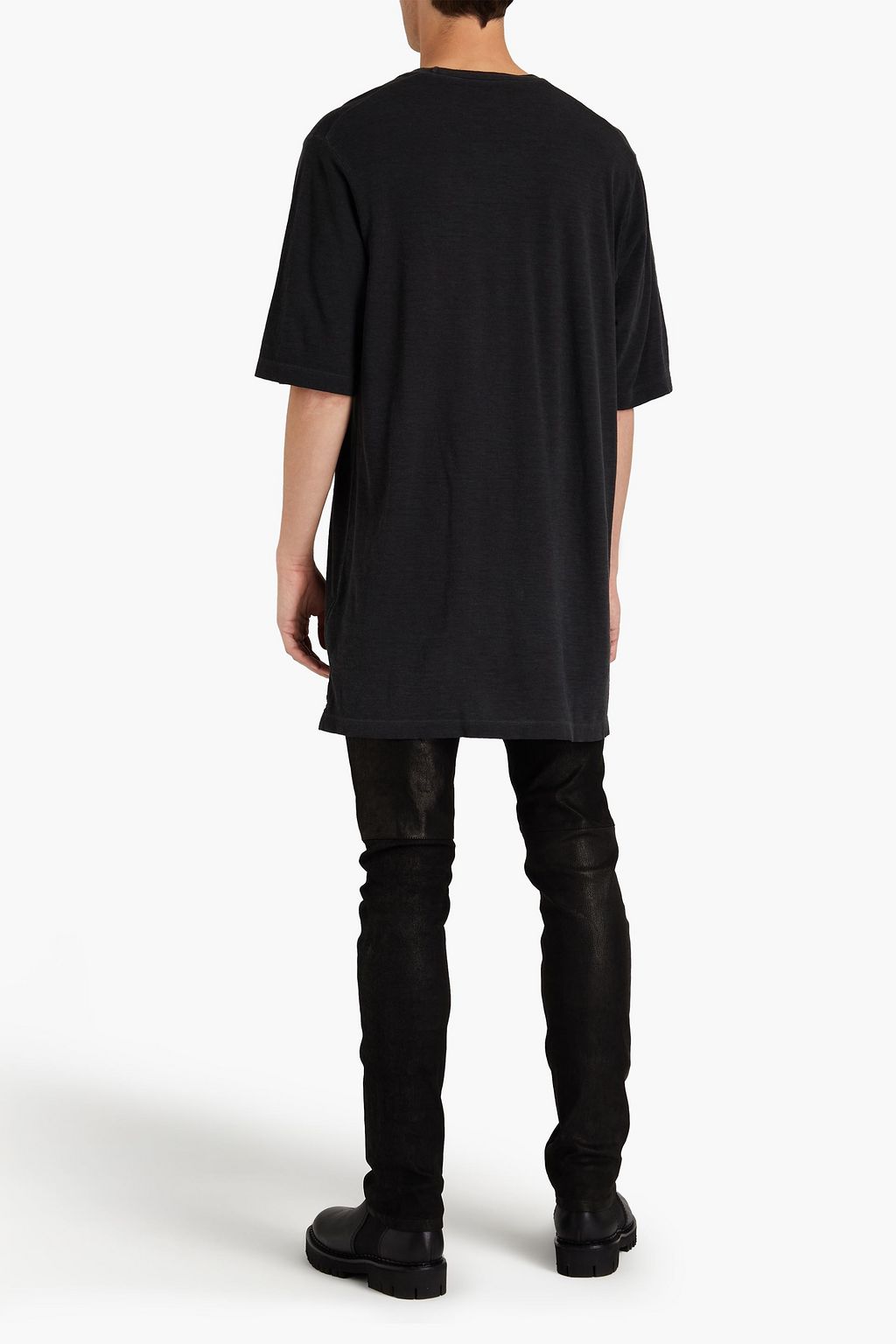 DSQUARED2 Appliquéd cotton-blend jersey T-shirt