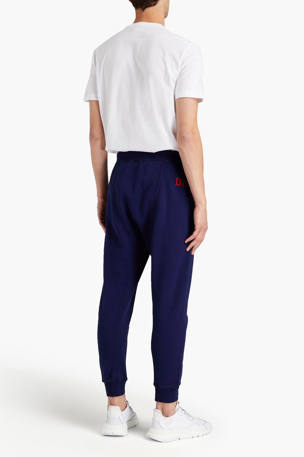 DSQUARED2 Printed French cotton-terry sweatpants