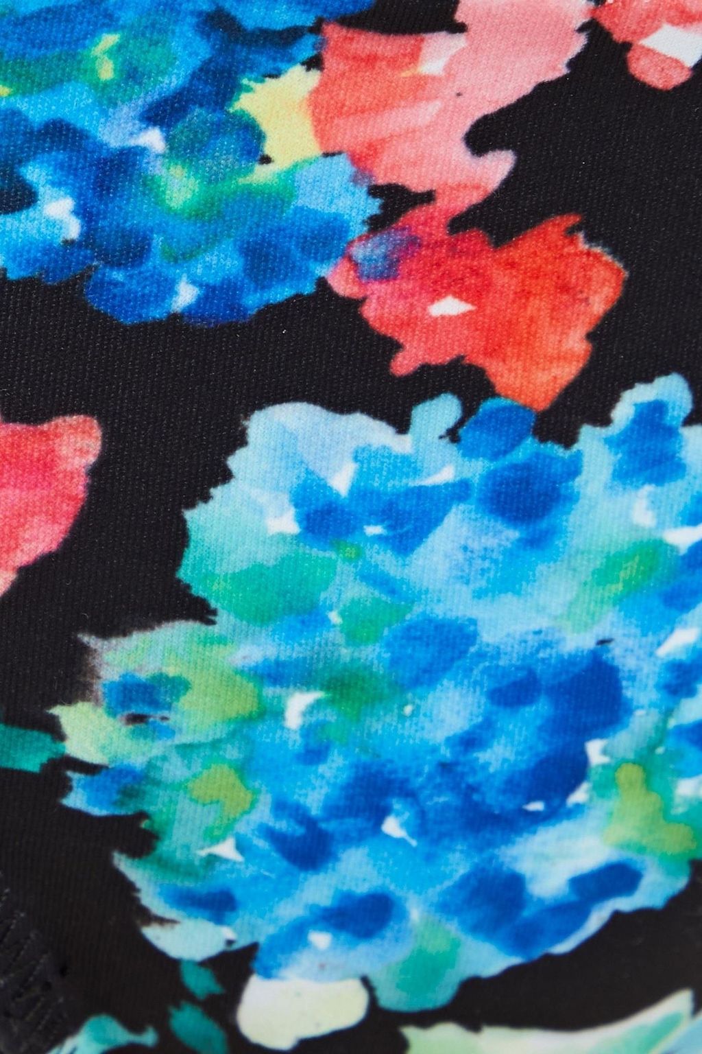 CAROLINE CONSTAS Floral-print low-rise bikini briefs