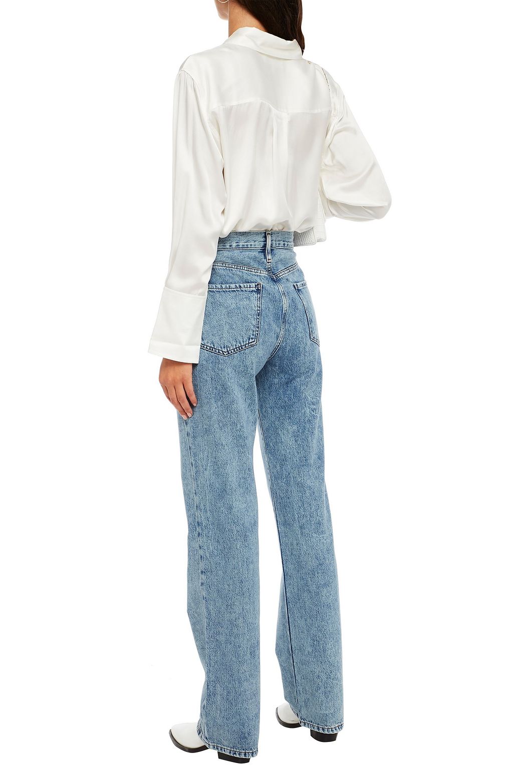 FRAME Le Jane high-rise straight-leg jeans