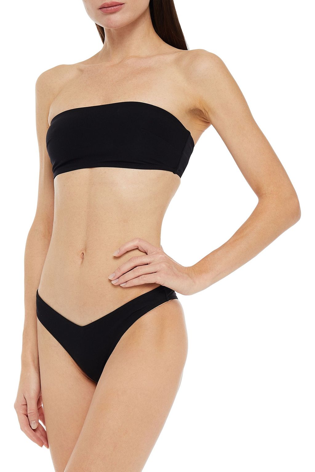ZIMMERMANN Bandeau-Bikini-Oberteil mit Leopardenprint