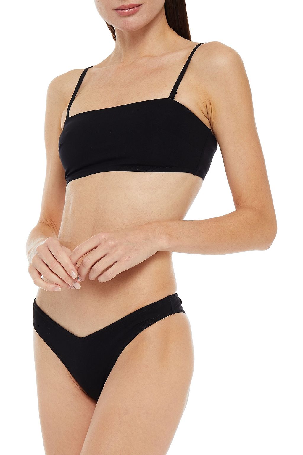 ZIMMERMANN Bandeau-Bikini-Oberteil mit Leopardenprint