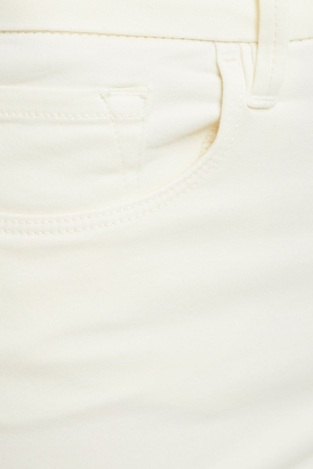 FRAME Le Crop Mini Boot washed low-rise kick-flare jeans